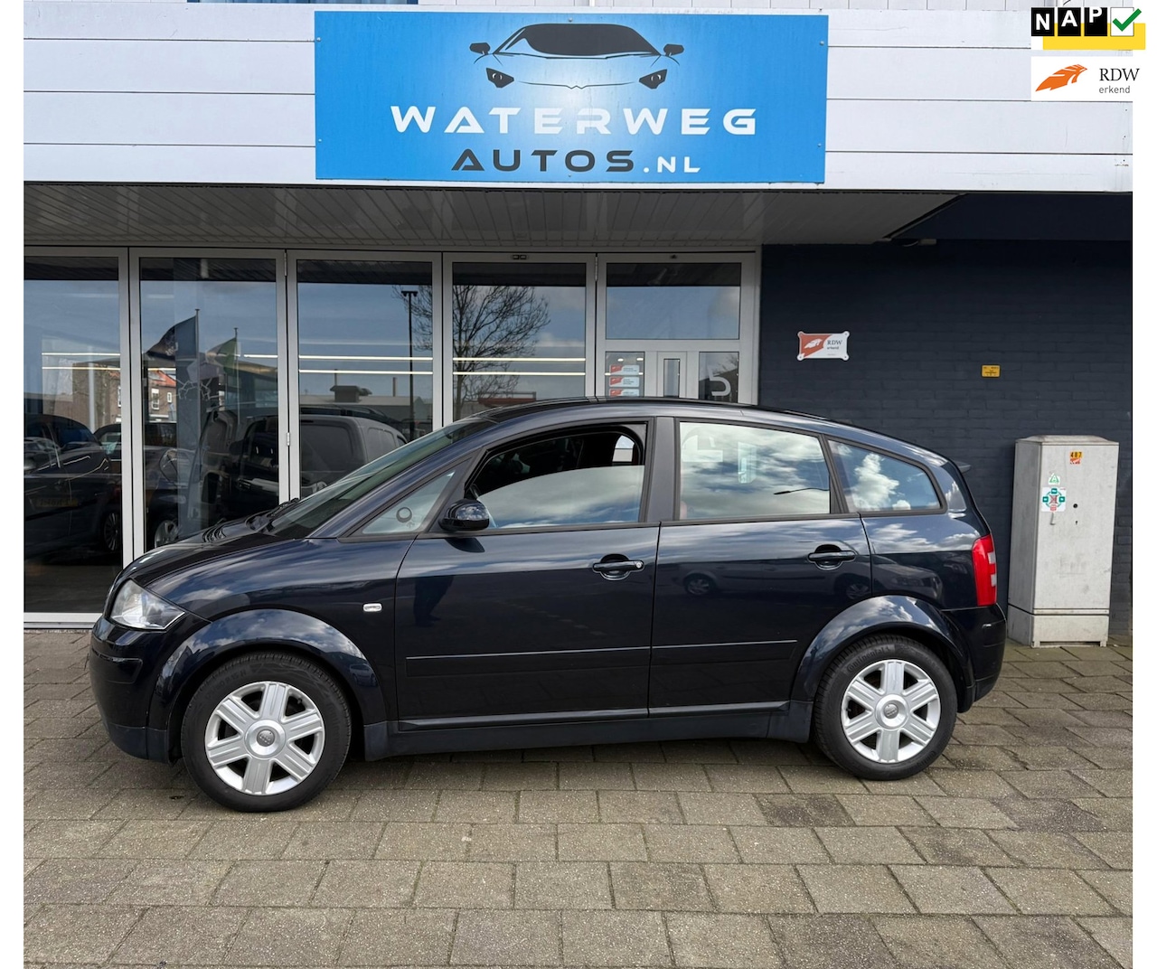 Audi A2 - 1.4 Pro Line Clima/Leder/ Uniek! maar 86 dkm - AutoWereld.nl