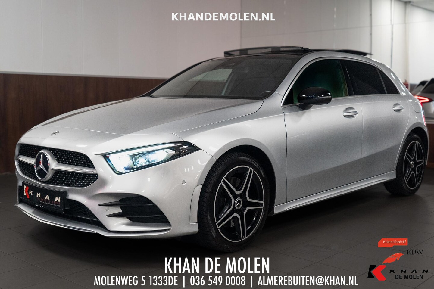 Mercedes-Benz A-klasse - 250 e AMG Line Pano|Memory|Sfeer|Multibeam - AutoWereld.nl