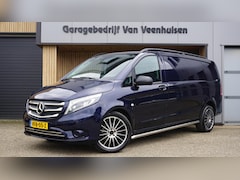 Mercedes-Benz Vito - 116 CDI 163PK Automaat Extra Lang Leder LED 19inch LM Sidebar Trekhaak *46140km* Cavansiet