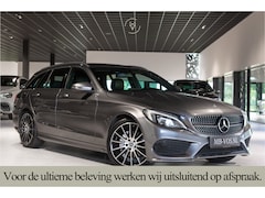 Mercedes-Benz C-klasse Estate - 180 AMG Sport Edition Leder|Sfeerverlichting|Aut-kofferklep|LED|19"|New Service/APK