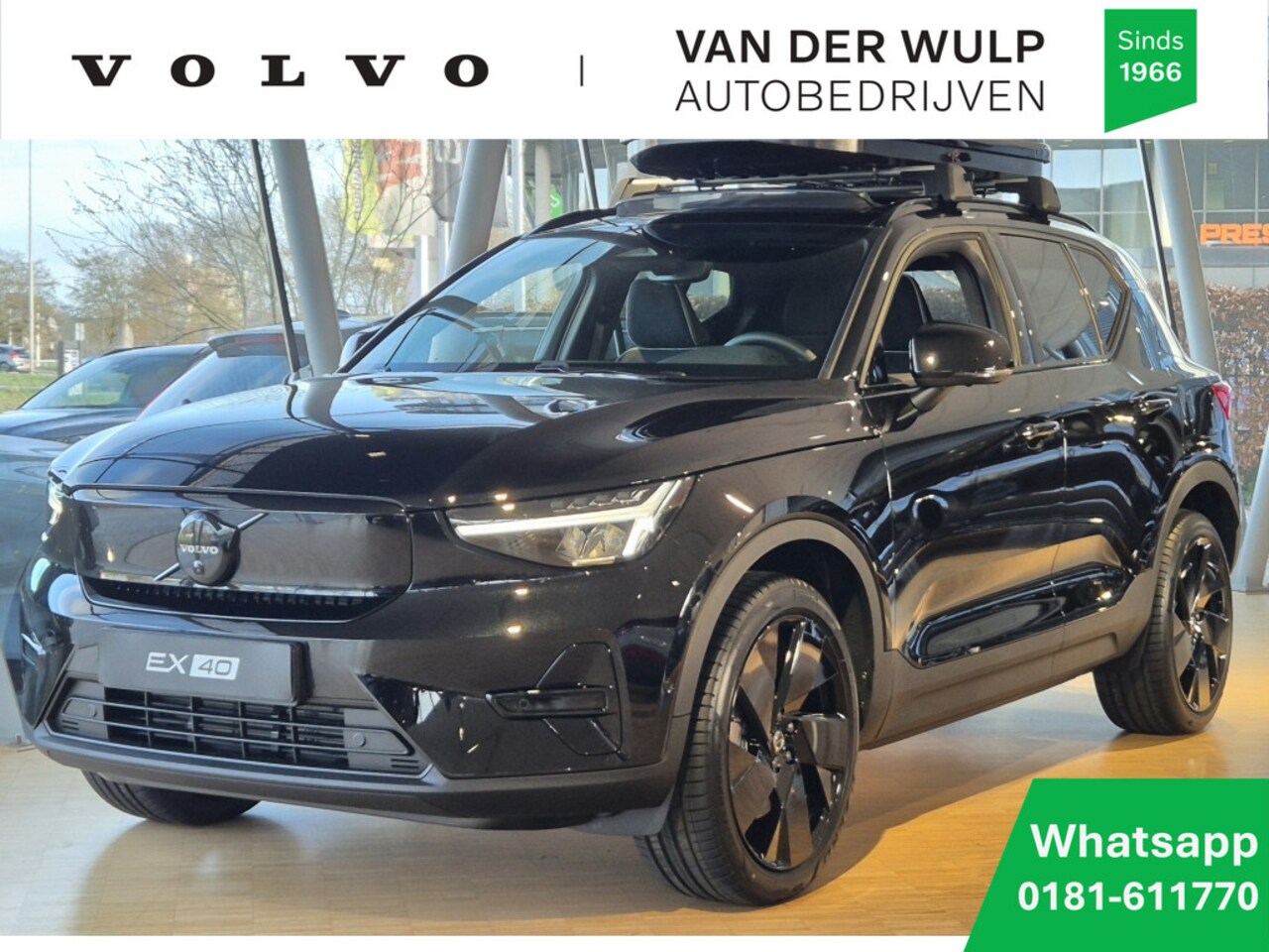 Volvo EX40 - Extended Range 82kWh/252PK Ultra Black Edition | Schuifdak | BLI - AutoWereld.nl