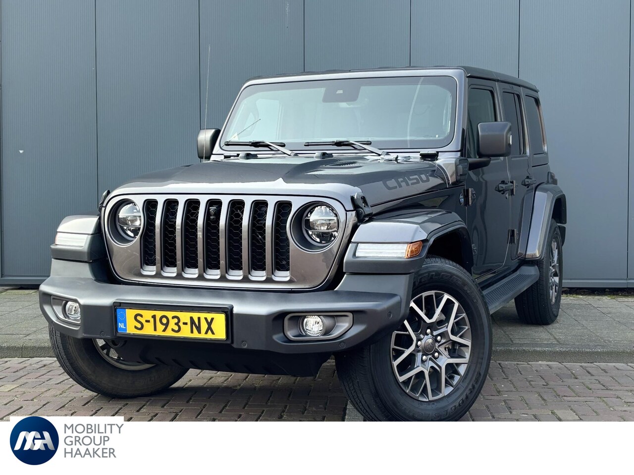 Jeep Wrangler Unlimited - 4xe 380 80th Anniversary | Dealeronderhouden | Navigatie | Stoel/Stuur verwarming | Achter - AutoWereld.nl