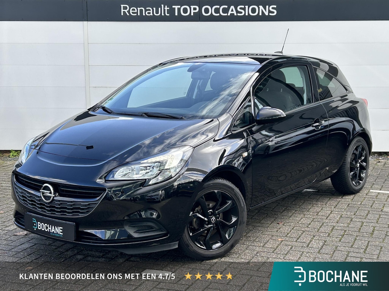 Opel Corsa - 1.4 Black Edition | Navigatie | Aicro | Parkeersensoren achter | - AutoWereld.nl