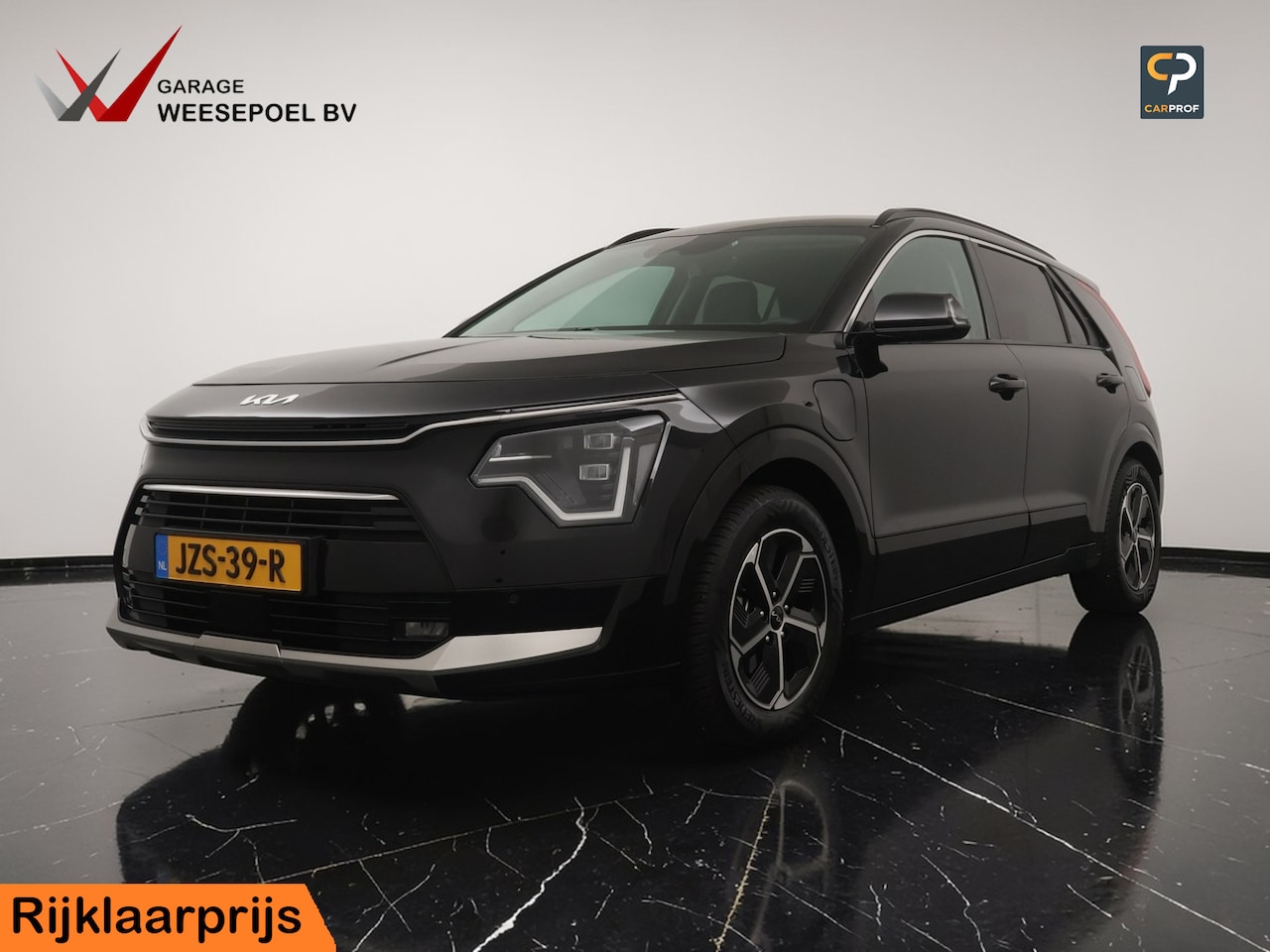 Kia Niro - 1.6 GDi PHEV Plug-in Hybrid DynamicPlusLine - Navigatie - Camera - Lederen bekleding - Har - AutoWereld.nl