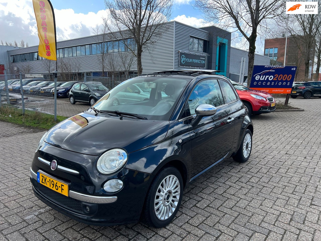 Fiat 500 - 1.2 Pop - AIRCO - PANORAMA - NIEUWE JAAR APK ! - AutoWereld.nl