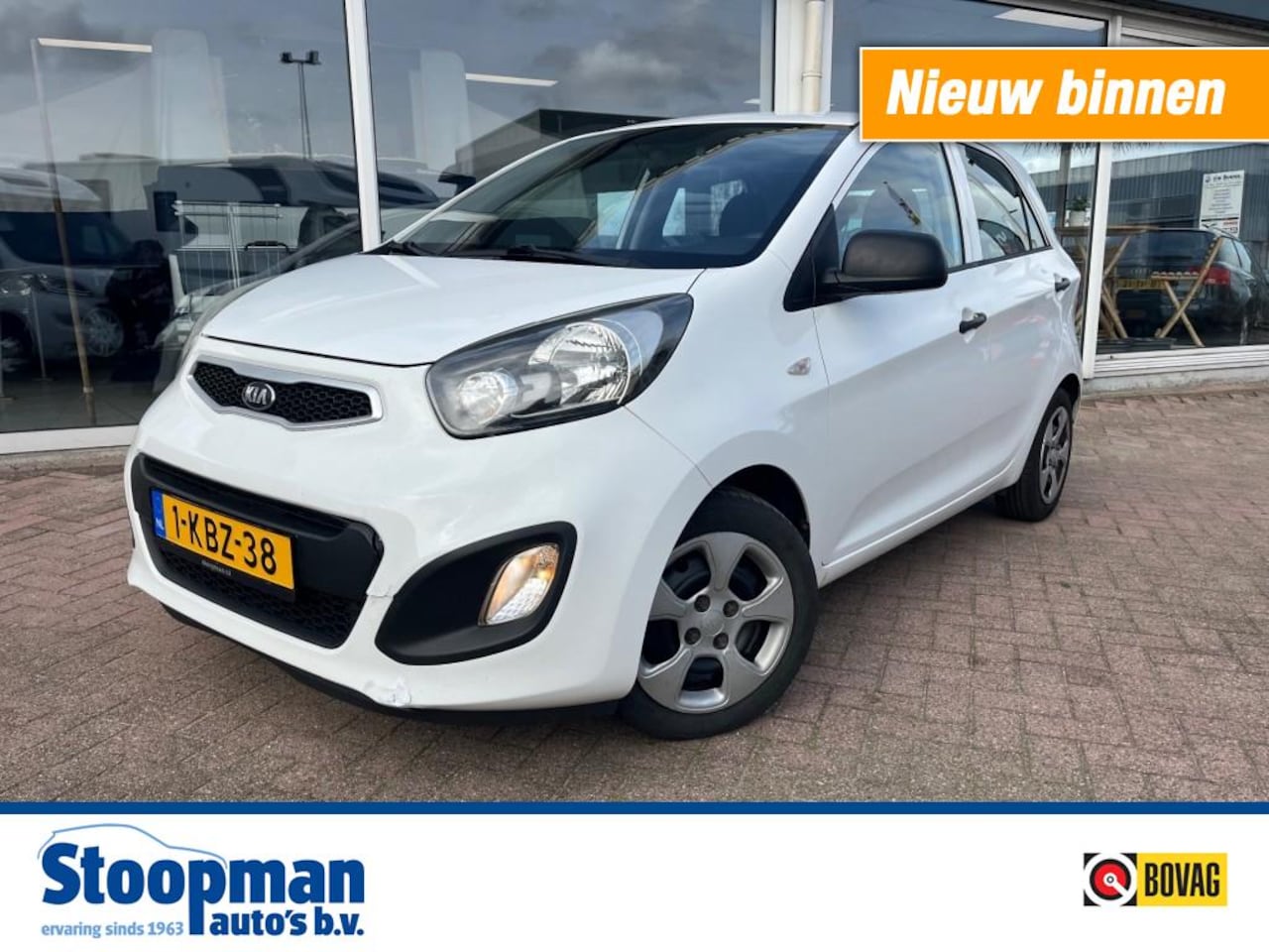 Kia Picanto - 1.0 CVVT 5drs radio/cd Stuurbekr. Isofix - AutoWereld.nl