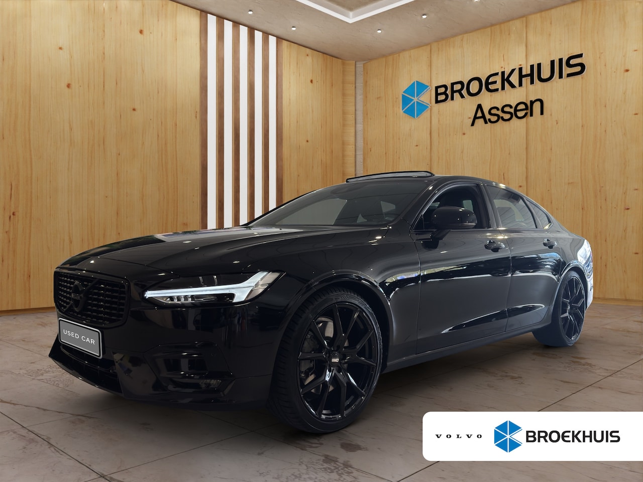 Volvo S90 - T5 R-Design | Panoramadak |Adaptieve cruise control | BLIS | Standkachel | - AutoWereld.nl