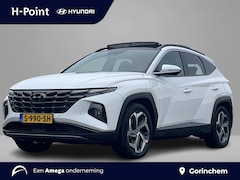 Hyundai Tucson - Premium Sky 1.6 T-GDI HEV 230pk | SCHUIFKANTELDAK | LEDEREN BEKLEDING | STOELVENTILATIE &