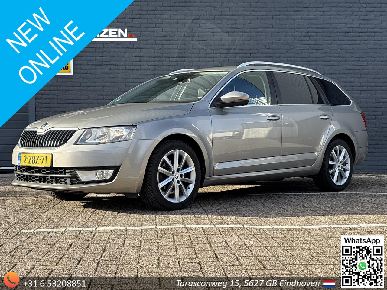 Skoda Octavia Combi - 1.6 TDI Greentech Ambition Businessline | Navi | Climate | Cruise | PDC | Trekhaak - AutoWereld.nl