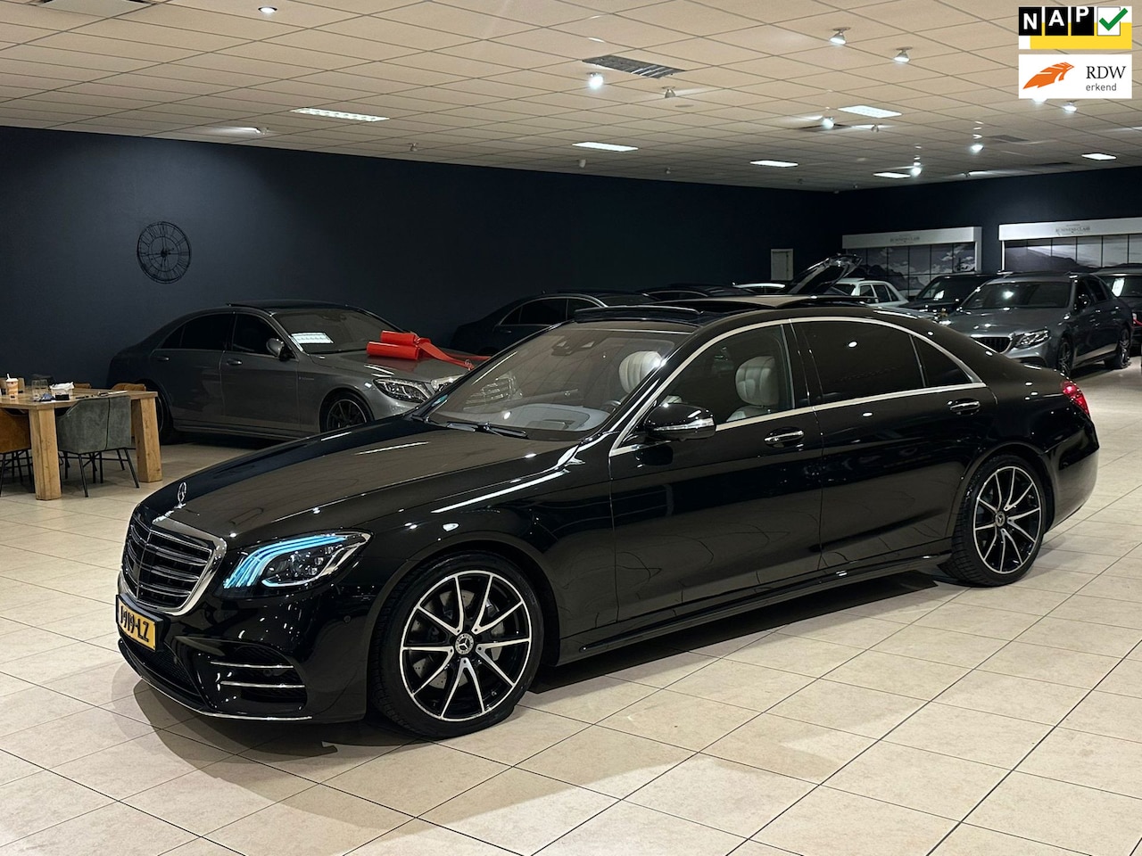 Mercedes-Benz S-klasse - S400 D 4Matic Lang 2020 Org. NL|1e Eig|AMG|Standkachel|Massage - AutoWereld.nl