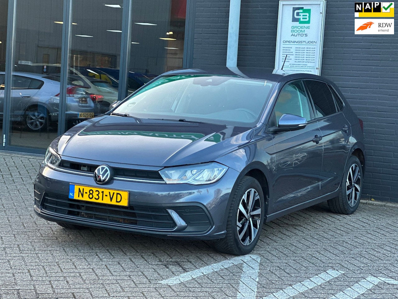 Volkswagen Polo - 1.0 TSI Life/1STE EIG/Virtual Cockpit/APP-CONNECT/NWE MODEL/NL-AUTO NAP!! - AutoWereld.nl