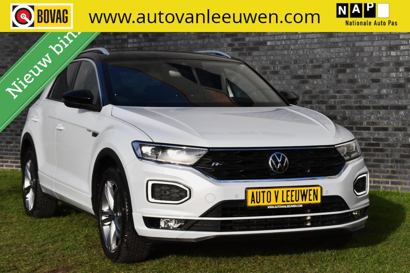 Volkswagen T-Roc - 1.5 TSI R-LINE 150PK ACC/AUTOMAAT/VIRTUAL COCKPIT/LED/NAVI/ETC.! - AutoWereld.nl