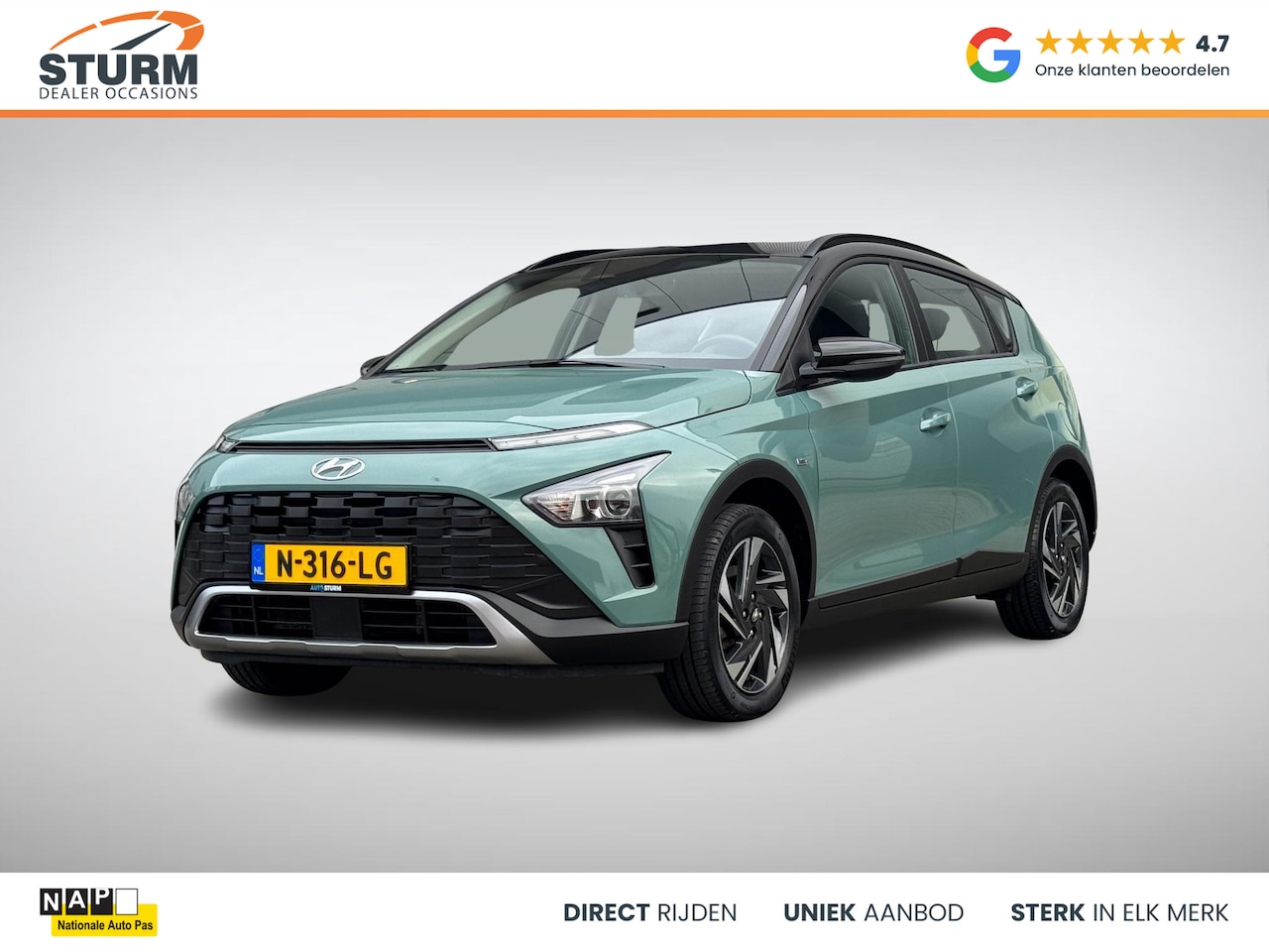 Hyundai Bayon - 1.0 T-GDI Comfort Smart incl. Trekhaak! - AutoWereld.nl