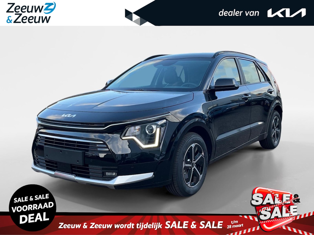 Kia Niro - 1.6 GDi Hybrid DynamicLine | INCLUSIEF € 4.341,- VOORRAAD KORTING | NOOTDORP - AutoWereld.nl