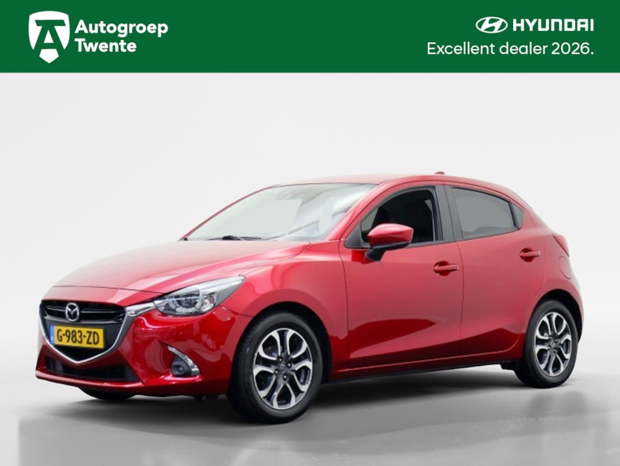 Mazda 2 - 1.5 Skyactiv-G GT-M | Trekhaak | Navigatie | Head-up display - AutoWereld.nl