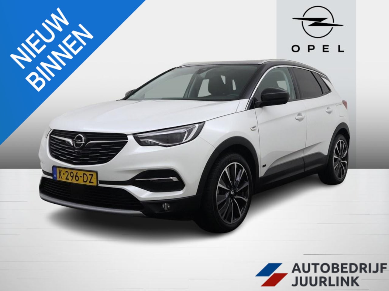 Opel Grandland X - 1.6 Turbo Hybrid 4X4 Ultimate Trekhaak/Leder/Stoelkoeling/Winterpakket/Led/Keyless/Ad.Crui - AutoWereld.nl