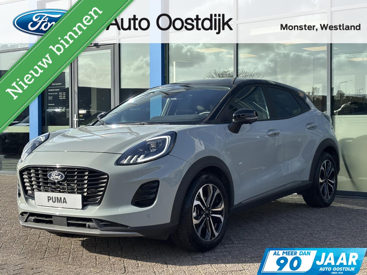 Ford Puma - 1.0 EcoBoost Hybrid Titanium 125PK Winterpack Adaptieve Cruise Elek. Achterklep Blind-Spot - AutoWereld.nl