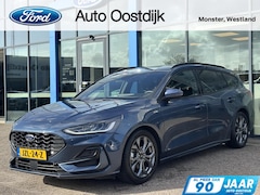 Ford Focus Wagon - 1.0 EcoBoost Hybrid ST Line 155PK Automaat Winterpack Adaptieve Cruise Navi Climate Carpla