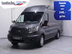 Ford Transit - 2.0 TDCI 130 pk L4H3 Trend Airco, Camera Trekhaak 2.800 kg, Cruise Control, PDC V+A, 3-Zit