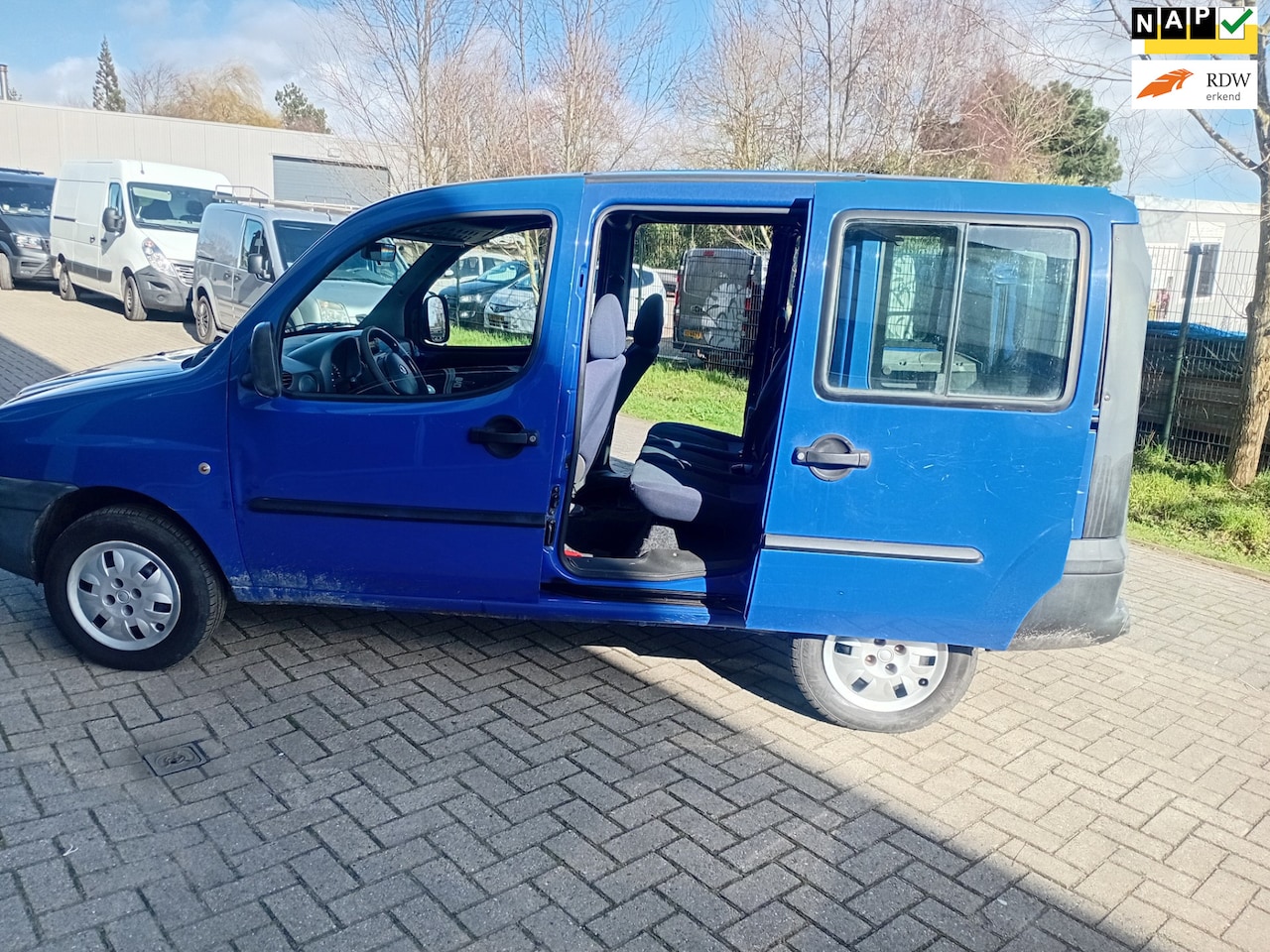 Fiat Doblò - 1.6-16V SX benzine goed voor ondernemers en mileuzones - AutoWereld.nl