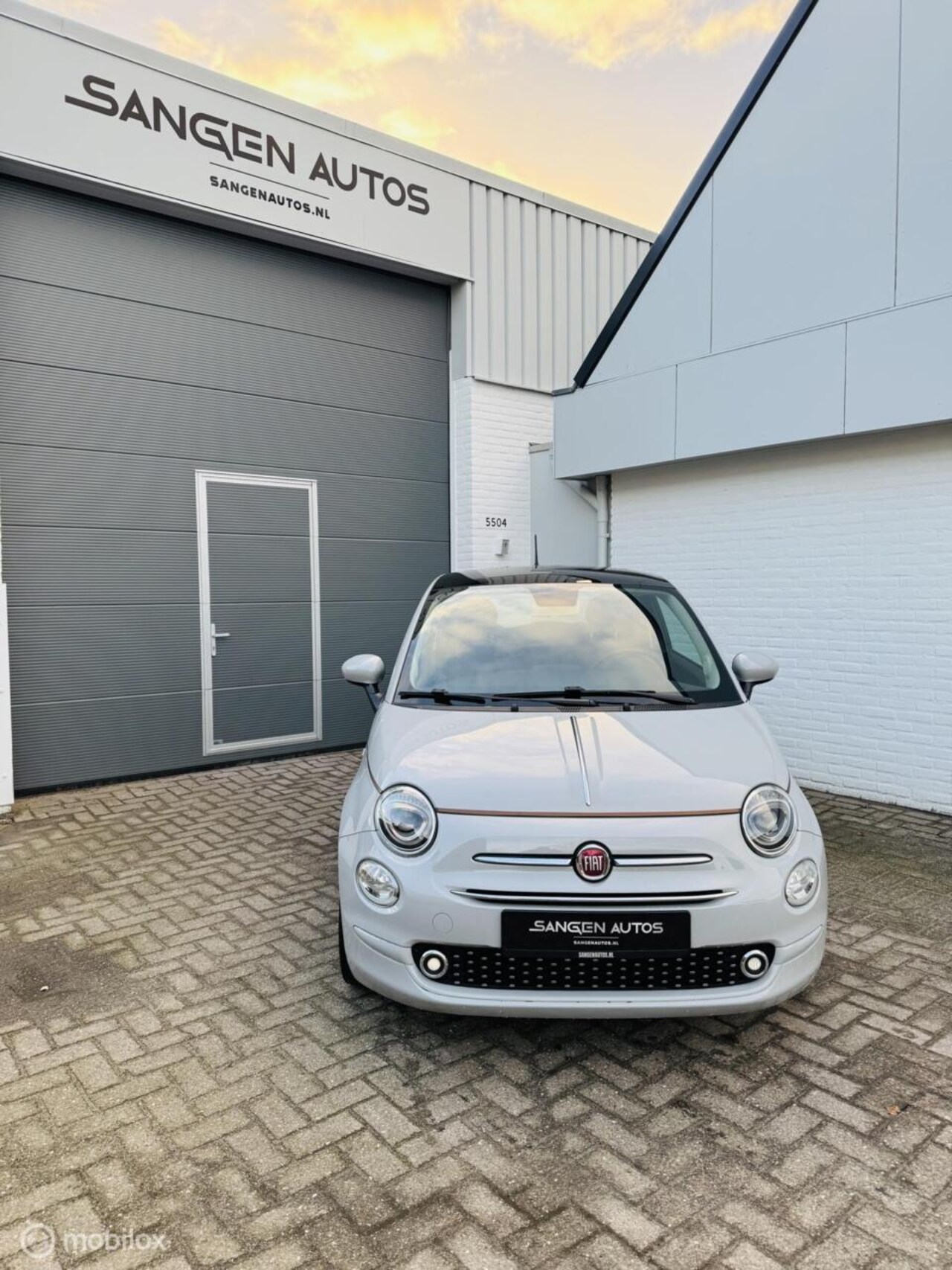 Fiat 500 - Collezione Pano CLima Cruise Nardo Grijs - AutoWereld.nl