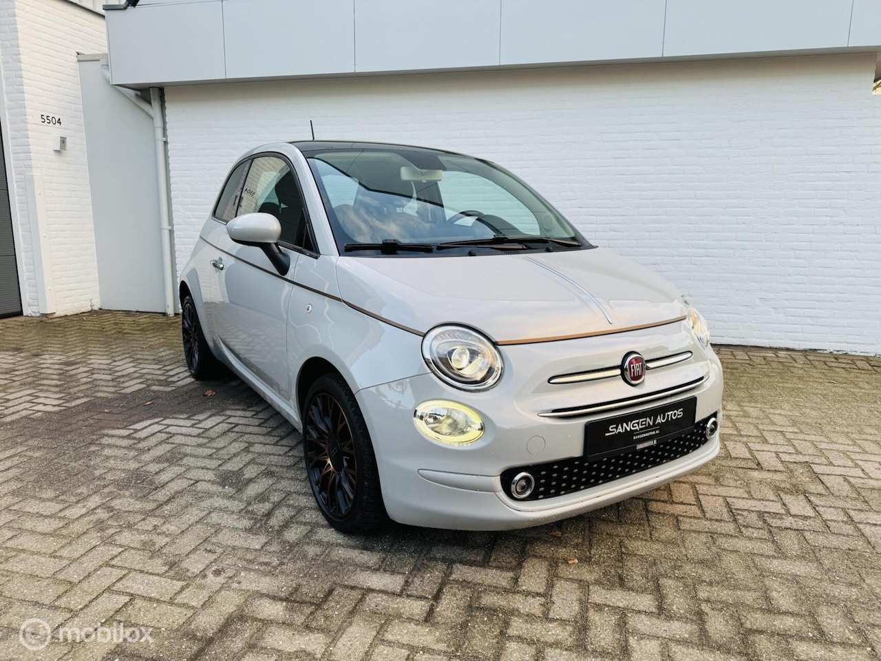 Fiat 500 - Collezione Pano CLima Cruise Nardo Grijs - AutoWereld.nl