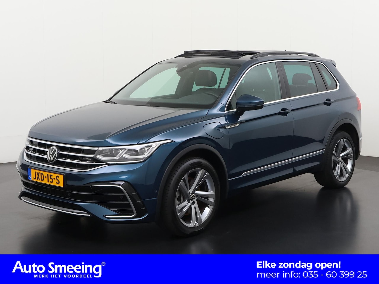 Volkswagen Tiguan - 1.4 TSI eHybrid R Line | Panoramadak | Trekhaak | Camera | Zondag Open! - AutoWereld.nl