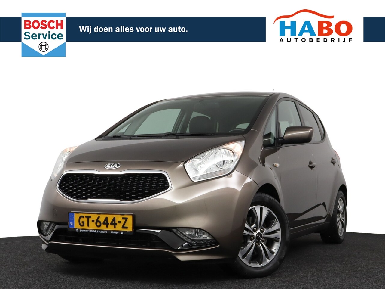 Kia Venga - 1.4 CVVT DYNAMICPLUSLINE ECC/CRUISE/NAV/CAMERA/PARK.SENS/LMV/47.000KM - AutoWereld.nl