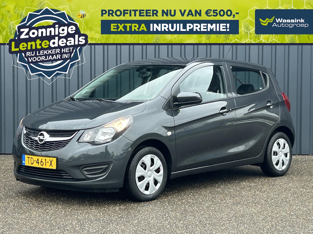 Opel Karl - 1.0 75pk Edition WINTERSALE | Airconditioning | Navigatie | Apple / Android | Bluetooth | - AutoWereld.nl