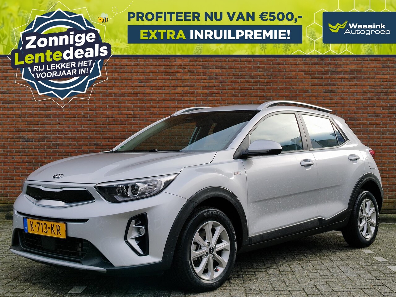 Kia Stonic - 1.0 T-GDi 120pk DCT7 DynamicLine | WINTERSALE I Automaat | Navigatie | Cruise Control | Ai - AutoWereld.nl