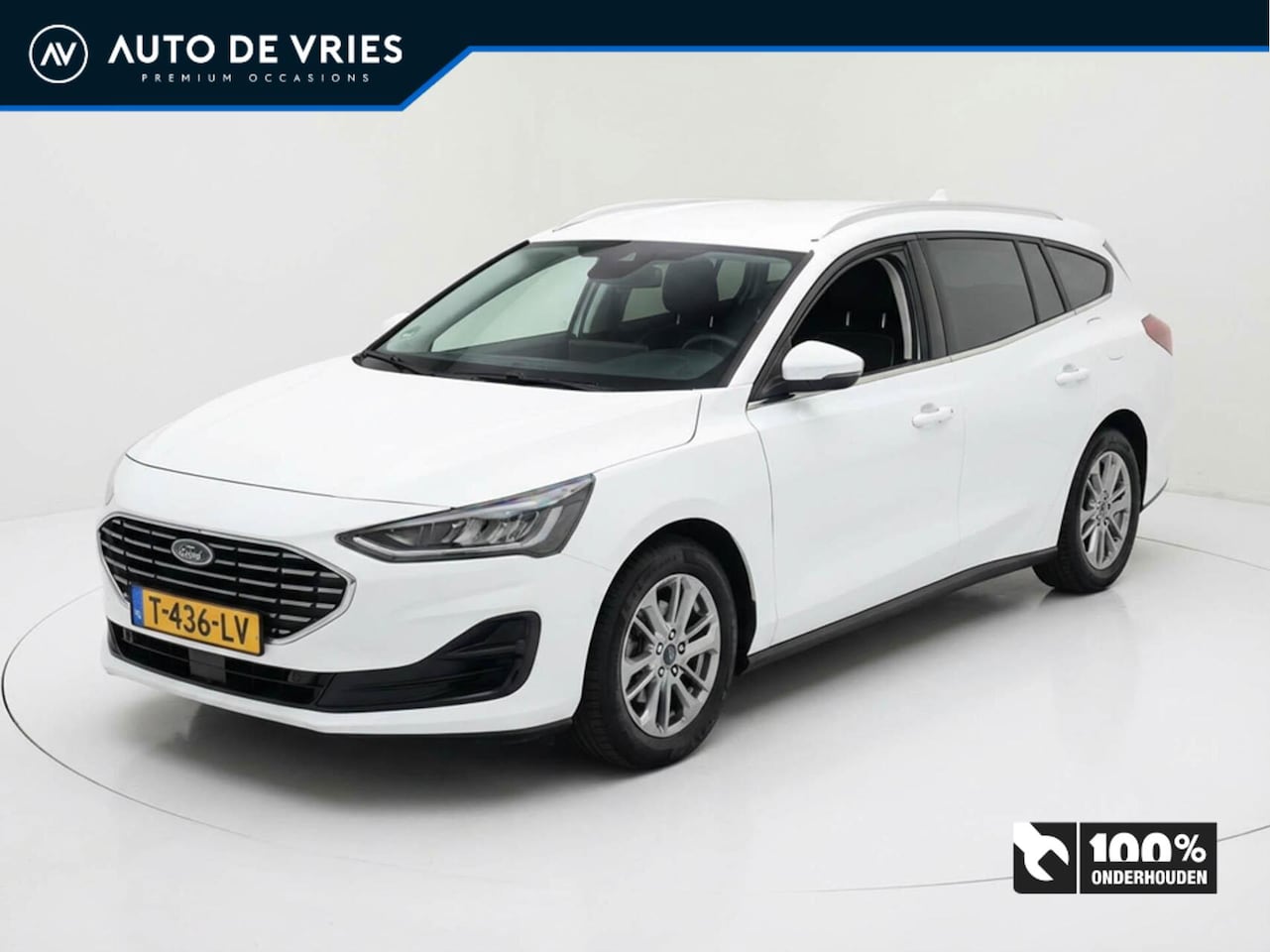 Ford Focus Wagon - 1.0 EcoBoost Hybrid 125pk Titanium | Groot scherm Navigatie | Privacy glass | 16 inch LMV - AutoWereld.nl