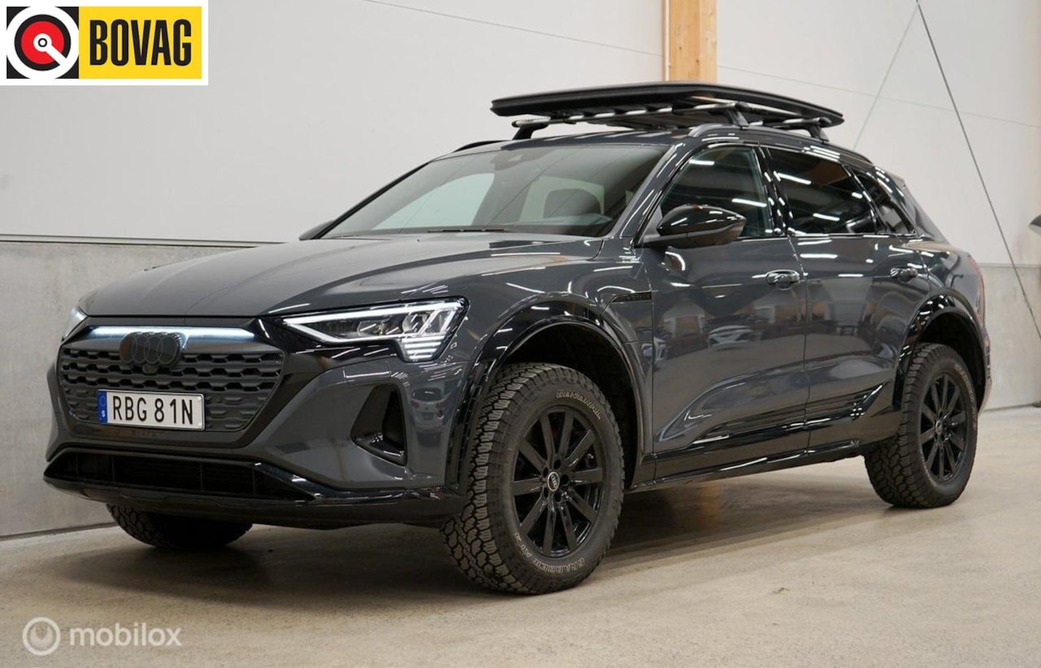 Audi Q8 e-tron - 55 quattro Edition Dakar, Uniek!, B&O, HUD - AutoWereld.nl