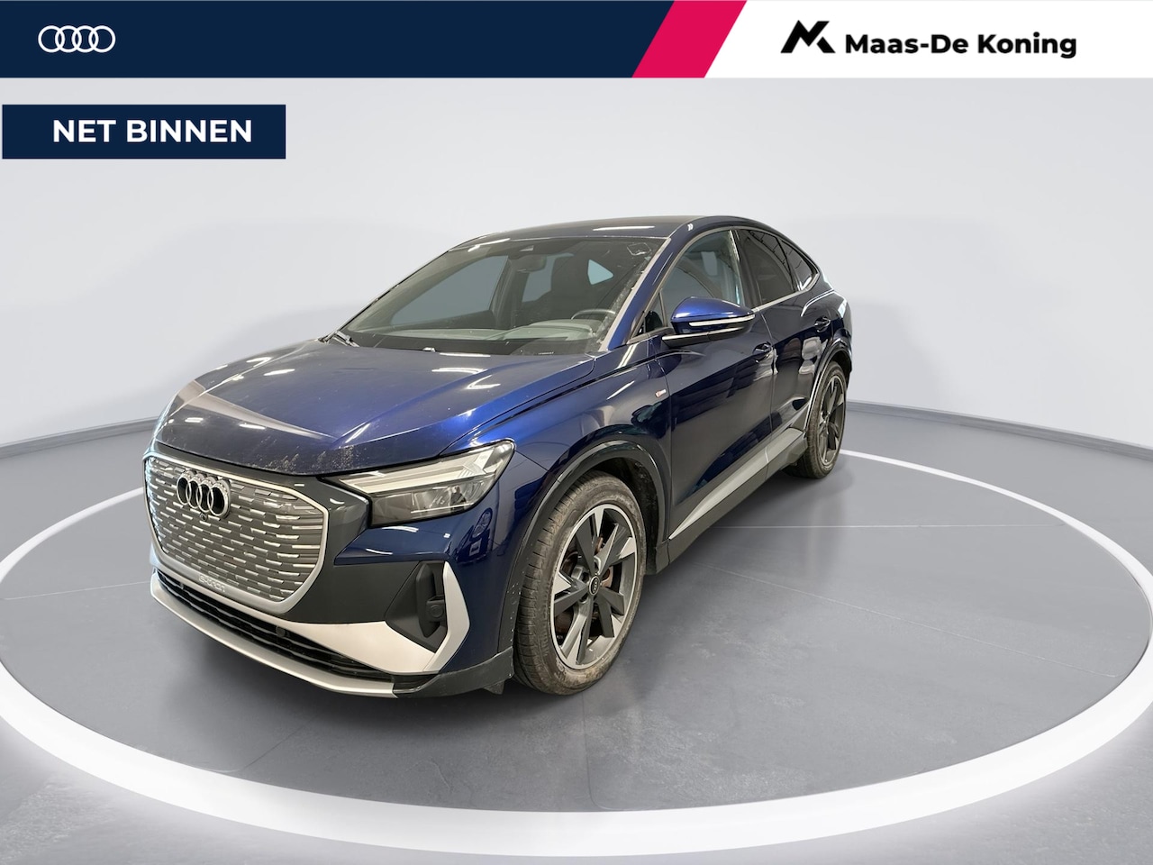 Audi Q4 Sportback e-tron - 40 Launch edition S Competition 77 kWh · Camera · Apple/Android Car Play · Navigatie · Ele - AutoWereld.nl