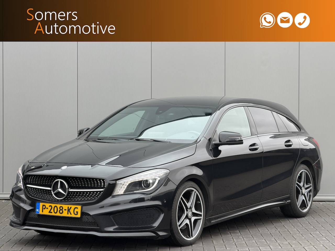 Mercedes-Benz CLA-klasse Shooting Brake - 200 d AMG Night | 18" | Groot navi | Climate Control - AutoWereld.nl