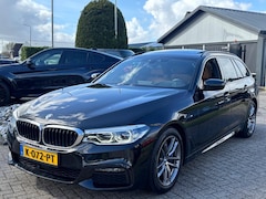 BMW 5-serie Touring - 530D High Exe Zwart 2019 Pano M-Pakket Trekhaak