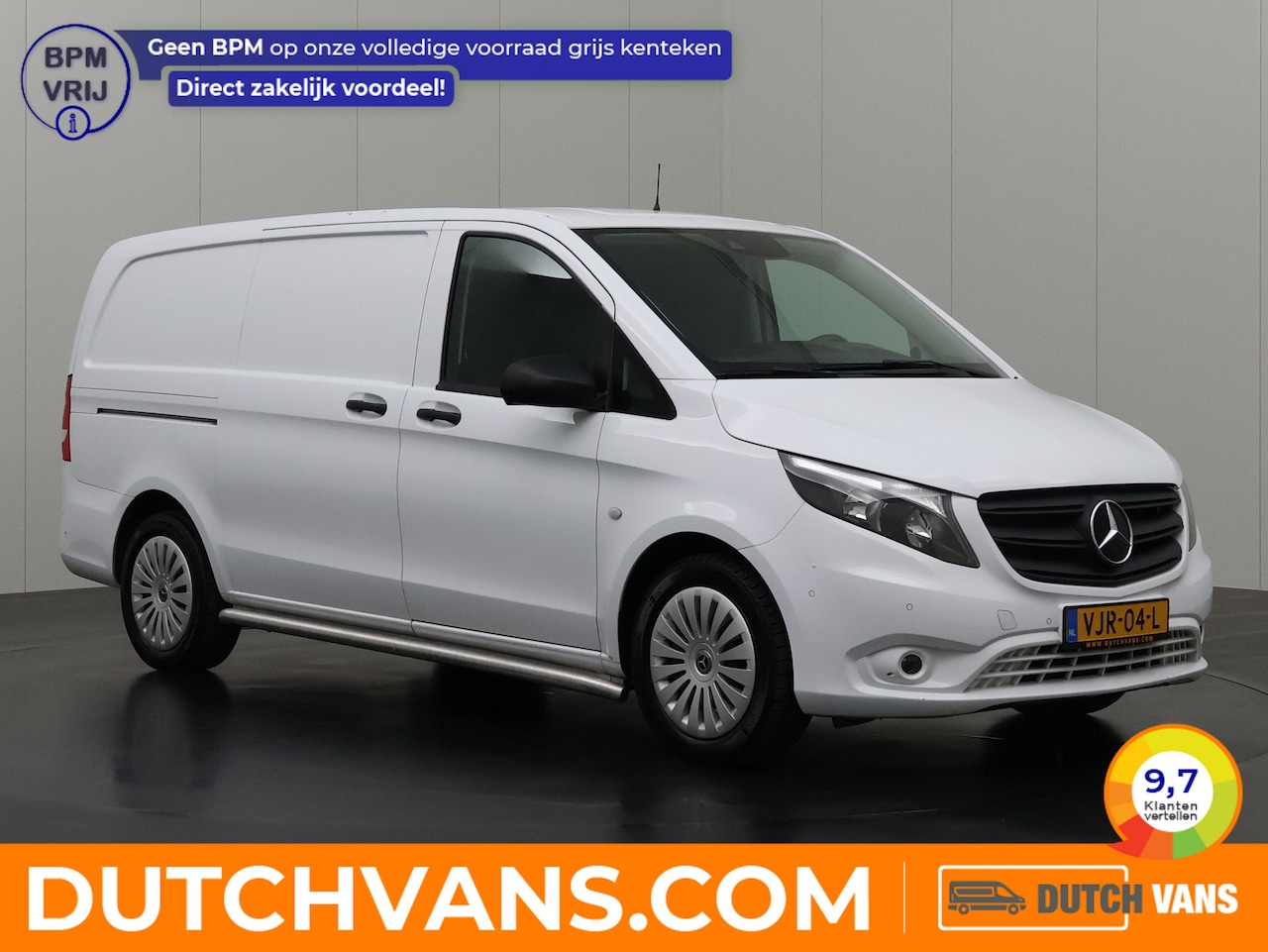 Mercedes-Benz Vito - 116CDI Automaat Lang Exclusive | 2xSchuifdeur | Multimedia | Camera | Airco | Cruise - AutoWereld.nl