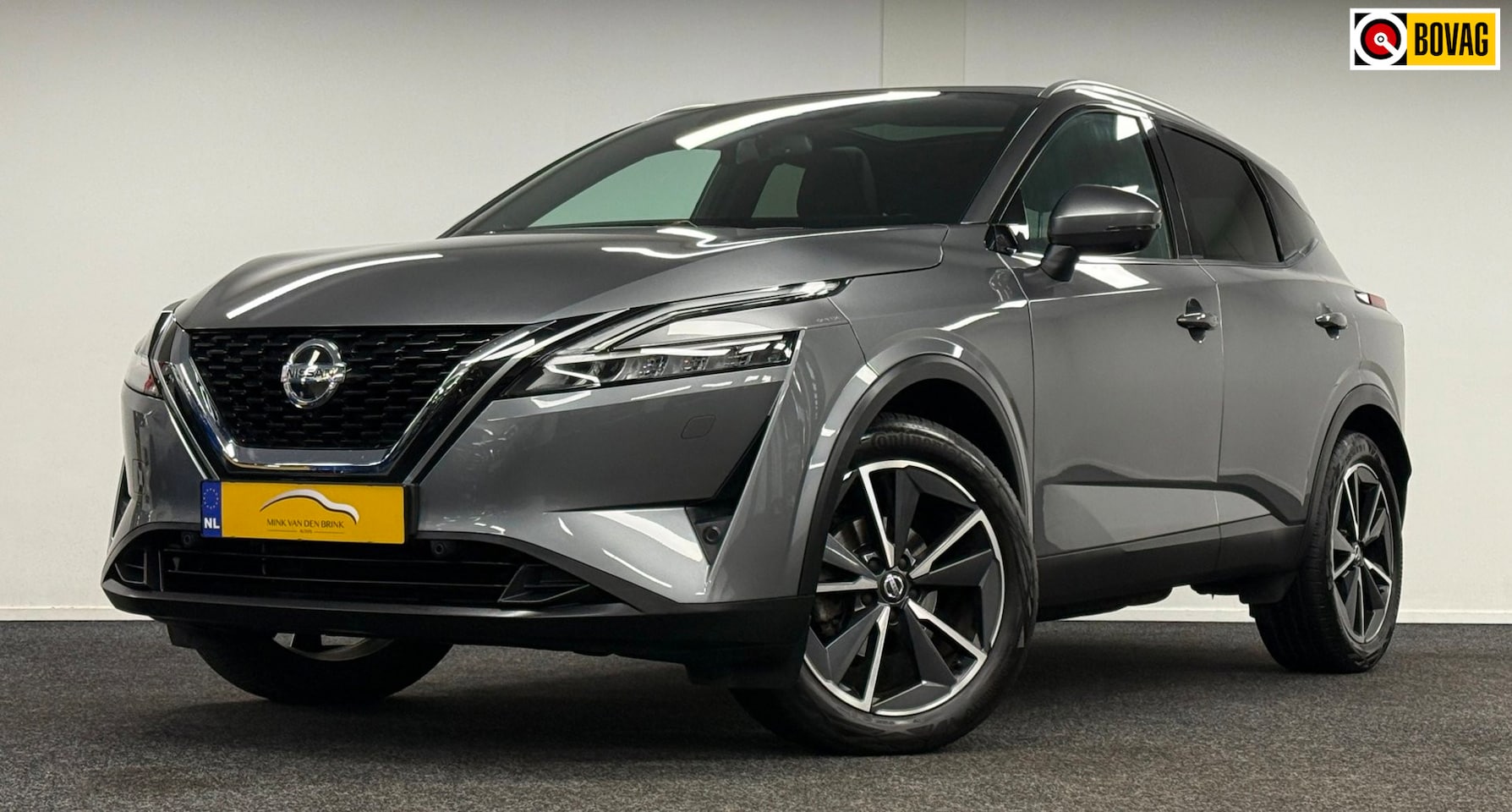 Nissan Qashqai - 1.3 MHEV Xtronic Tekna Plus*Pano*Adaptive*19"*Leder*Camera*Carplay - AutoWereld.nl