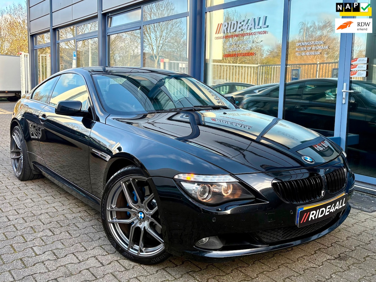 BMW 6-serie - 630i High Executive/NAVI/MEMORY/LEDER!! - AutoWereld.nl