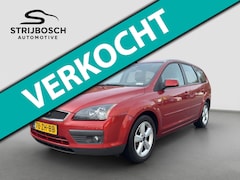 Ford Focus Wagon - 1.8-16V Flexifuel Ambiente | Navi | Cruise | Stoelverwam. |