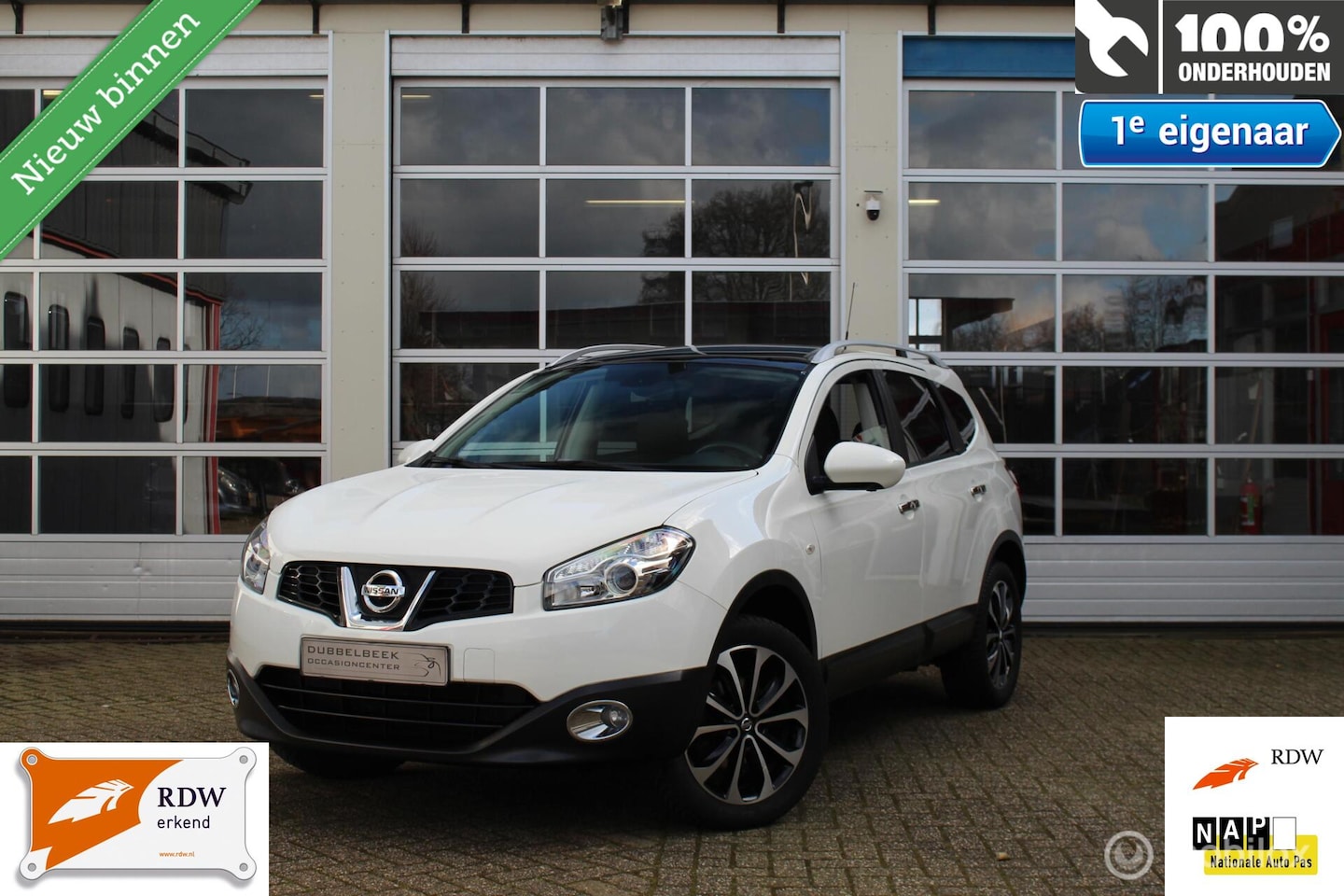 Nissan Qashqai+2 - 2.0-16V 141PK 6-BAK FACELIFT 7-ZITS/PERSOONS *Connect-/°360° Edition* *°360°*Graden RONDOM - AutoWereld.nl