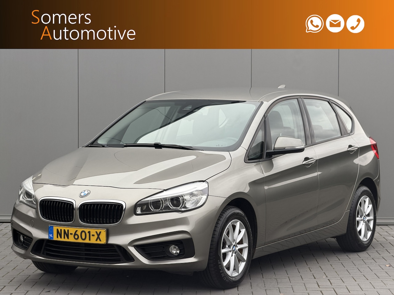 BMW 2-serie Active Tourer - 220i Executive | Adaptive Cruise | Keyless | Sportstoelen | Trekhaak afn. | - AutoWereld.nl