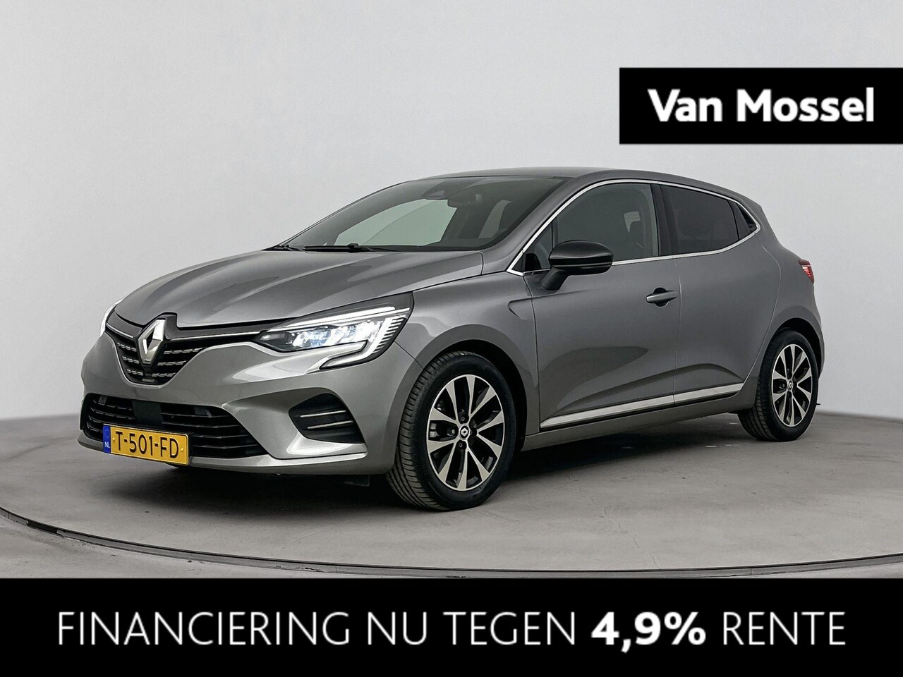 Renault Clio - 1.6 E-Tech Hybrid 145Pk Automaat Techno | Achteruitrijcamera | Climate Control | Apple Car - AutoWereld.nl