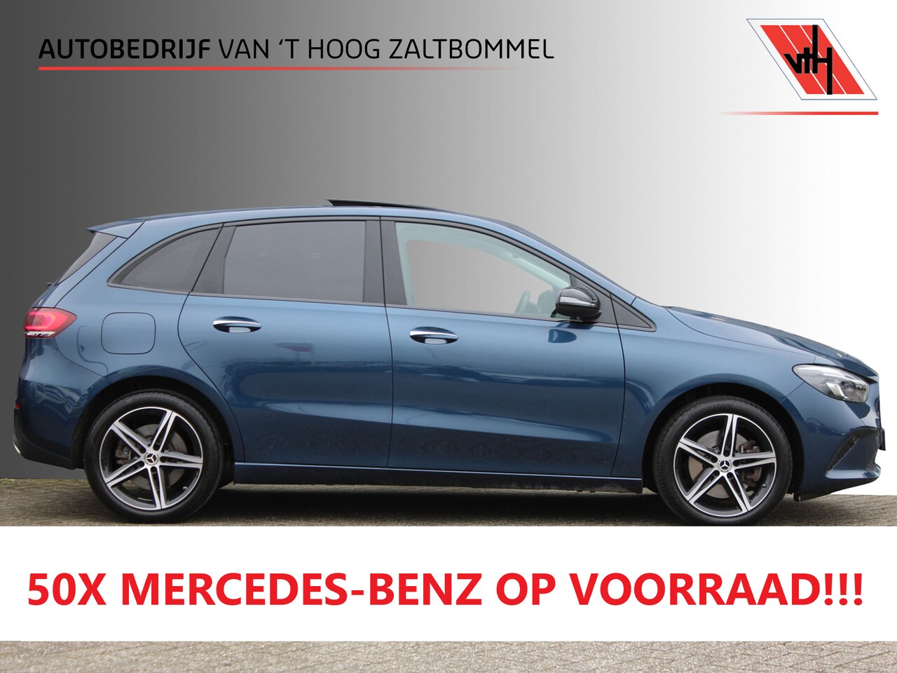 Mercedes-Benz B-klasse - 250e AUT8 Luxury Line PANORAMADAK SFEER KEY-LESS GO HEAD-UP 18'' STUURWIELVERWARMING - AutoWereld.nl