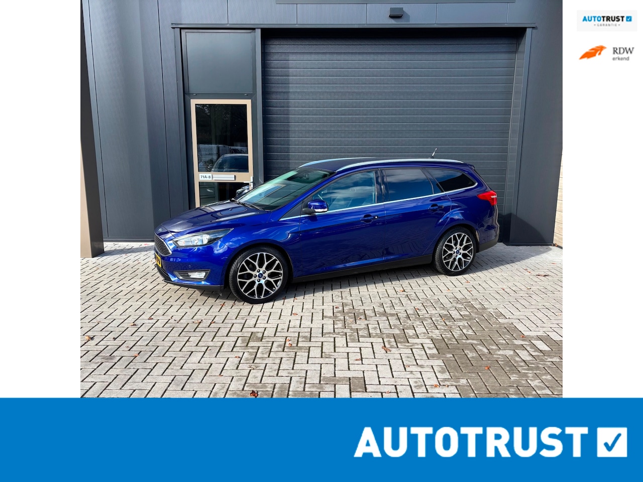 Ford Focus Wagon - 125pk Titanium CARPLAY | CLIMA | STOELVERWARMING | NAVI | CAMERA | TREKHAAK AFNEEMBAAR - AutoWereld.nl