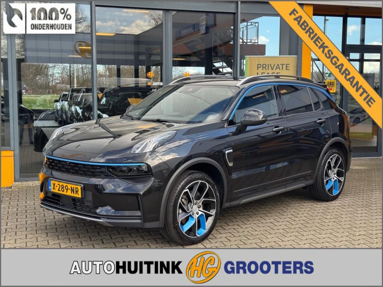 Lynk & Co 01 - 1.5 PHEV Hybrid 261 pk - schuif/kanteldak - Zwarte hemel - trekhaak - AutoWereld.nl
