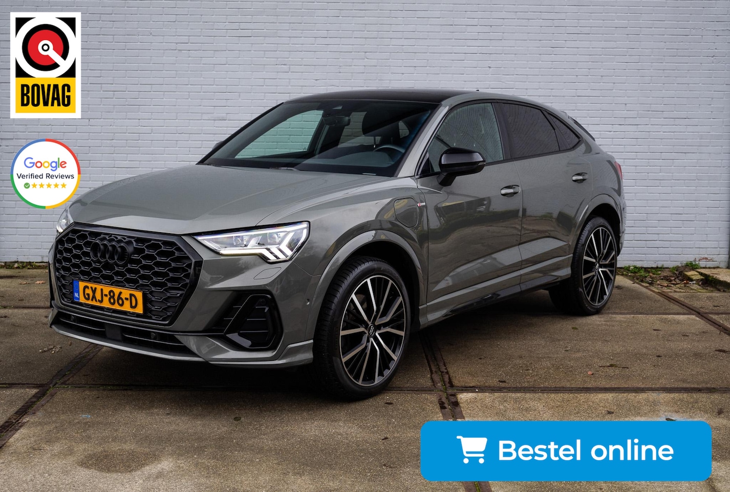 Audi Q3 Sportback - 45 TFSI e S-LINE Pano|MatrixLED|Adaptive|Dode hoek - AutoWereld.nl