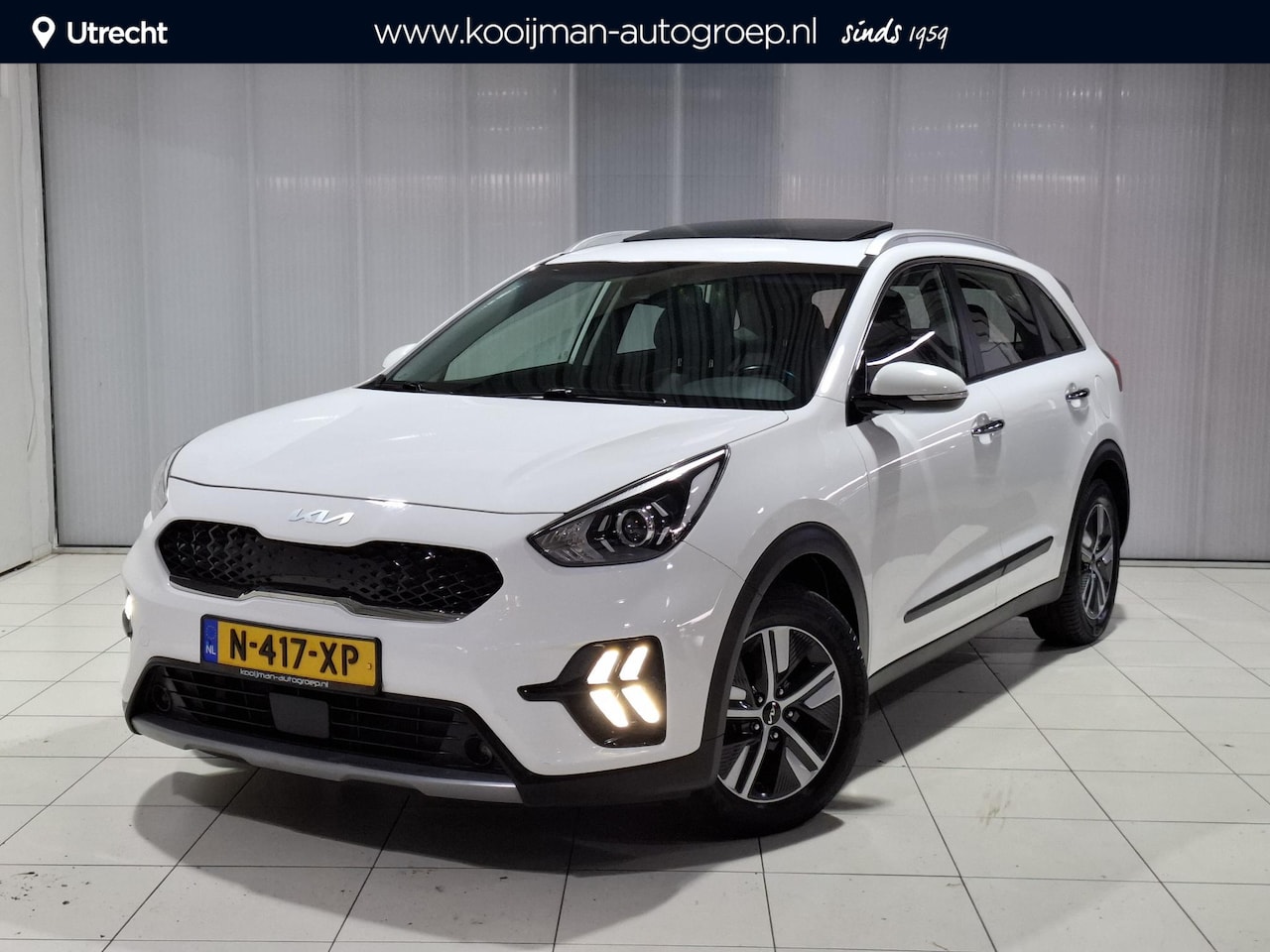 Kia Niro - 1.6 GDi Hybrid DynamicLine Trekhaak, Apple Carplay/Android Auto, Navigatie, Camera. - AutoWereld.nl