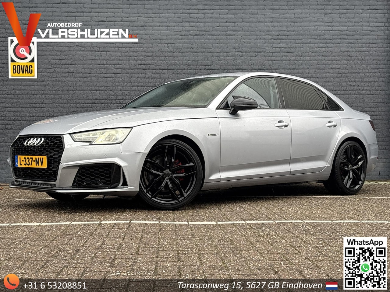 Audi A4 Limousine - 2.0 TFSI ultra Sport Pro Line S Automaat | € 9.450,- NETTO! | Climate | Cruise | Navi | PD - AutoWereld.nl