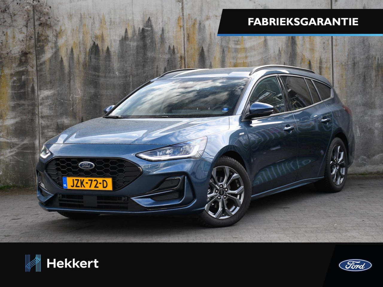 Ford Focus Wagon - ST Line 1.0 EcoBoost Hybrid 155pk Automaat WINTER-PACK | DODE HOEK | 17''LM | ADAPT. CC | - AutoWereld.nl