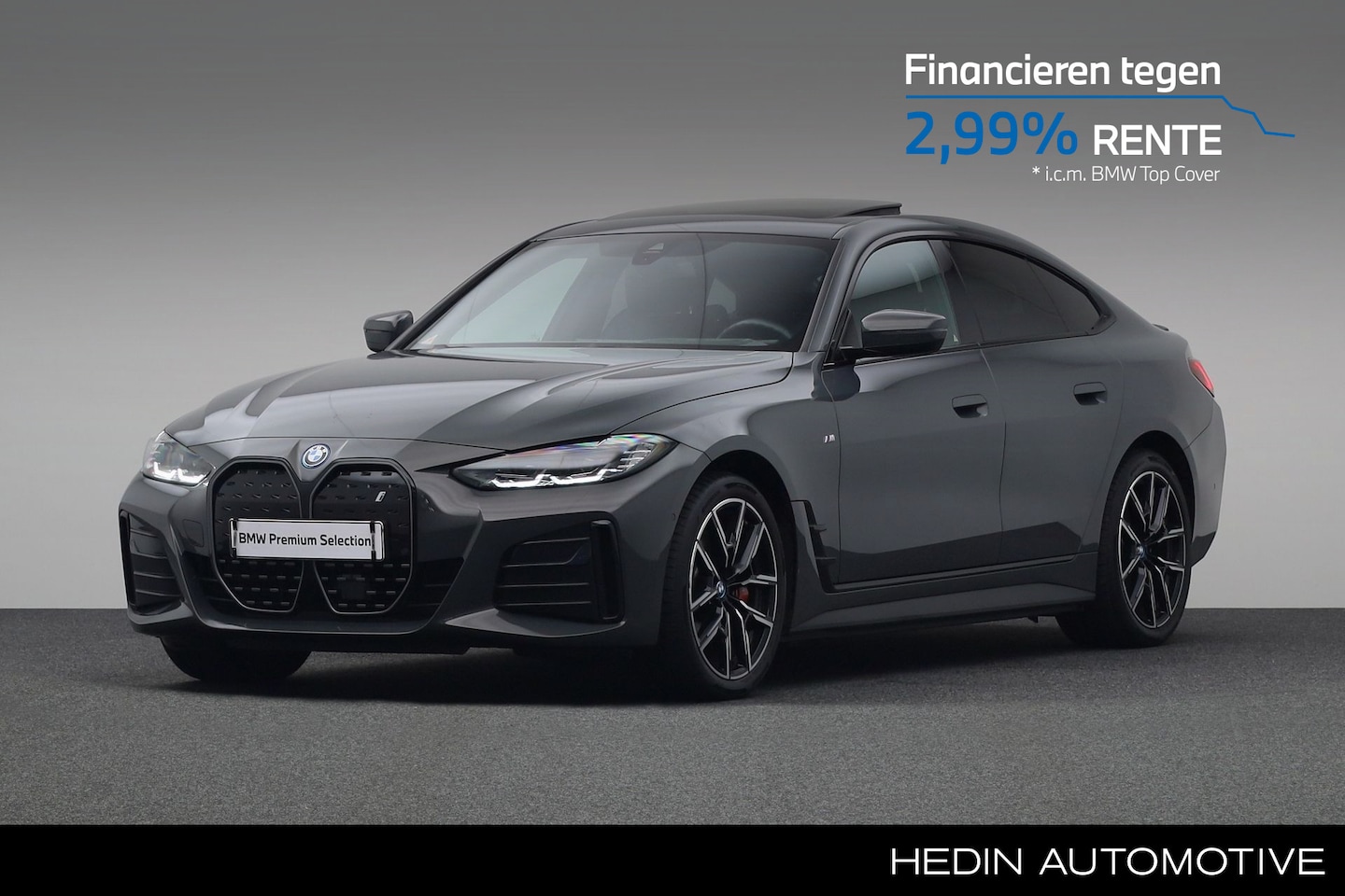 BMW i4 - eDrive40 High Executive 84 kWh | M-sport Pro. | M-remsportschijven | Achteruitrijcamera | - AutoWereld.nl